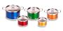 10 Piece High Quality Stainless Steel Color Cookware Set