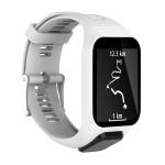 Silicone Sport Watch Band For Tomtom Runner 2 3 Series White