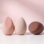 3 Pcs Makeup Sponge Set Professional Beauty Sponge Blender Makeup Foundation Blending Cosmetic Makeup Puff For Powder Cream