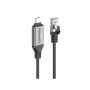 Promate Ultra-fast Ethernet To Usb-c Adapter Cable With 1000MBPS RJ45 Input