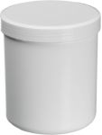 Burkle Screw Cap Tube 1000 Ml Pp White Laboplast Diameter 102×129 Mm With Screw Cap