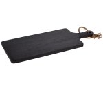 Cutting Board Rubberwood Black