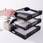 Deli 3 Tier File Tray