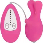 Bounce Silicone Bunny Bullet Vibe- Pink