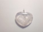 Rose Quartz Heart Pendant JULS11