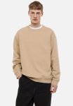 Relaxed Fit Sweatshirt - Beige