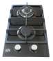 Alva - 30CM 2-BURNER Gas Hob - Glass