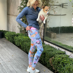 Reversible Printed Tights Animal Lover - 3XL Reversible Printed Tights