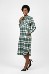 Midi Dress - XXL Green