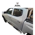 Peugeot Landtrek Double Cab Side Steps Stainless For