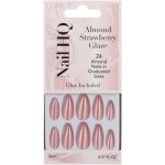 Nail HQ Almond Strawberry Glaze Nails