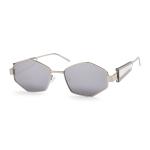 Silver Pentagon Shape Sunglasses