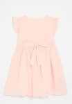 PoP Candy Bowknot Frilled Dress - Pink