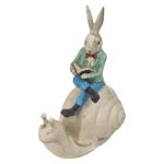 Habitat Rabbit And Snail Figurine Height: 20CM