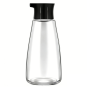 Soy Sauce Dispenser Glass Oil Dispenser Bottle 9.6OZ Leak-proof Black