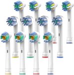 Generic Replacement Oral B Heads Pro White Floss & Cross - 12 Pack