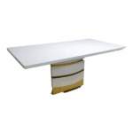 Smte Dining Room Table White With Keychain