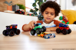 Hot Wheels Monster Truck Monster Maker Assortment Of 5 Different Chassis