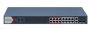 Hikvision 16-Port L2 Smart Managed 10/100M PoE+ Switch With 2 Gigabit Combo Uplinks 230W