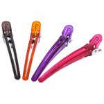 Sectioning Clips No Teeth Assorted Colours 10CM 4 PACK