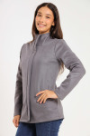 Ladies Hayden Concealed Zipp Winter Herringbone Jacket
