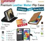 Promate Zimba S5 Bookcover Case Colour:brown -