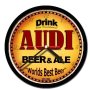 Audi Beer And Ale Wall Clock