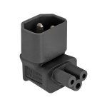 Delock 80471 Iec Adapter C14 To C5 Male female 90 2.5A