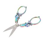 Elegant Vintage-style Stainless Steel Embroidery Scissors - Precision Craft & Sewing Shears With Comfort Grip Durable For Tailor