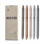 5 Pcs 0.5MM Gel Pens Quick Dry Black Ink Pens Fine Point Writing Pens