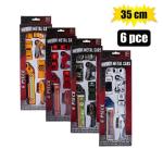 Die Cast Set Racer Bike & Truck 6PC 35CM