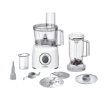 Bosch Food Processor Multitalent 3800W – White