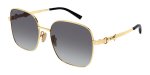 Gucci Womens Sunglasses In Gold - Gold One Size