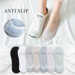 7 Pairs Anti-slip Invisible Socks Lightweight & Breathable High Heel Socks Women's Stockings & Hosiery