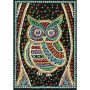 Artikon Diamond Painting Diy A5 Notebook Journal - Owl
