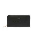 Embossed Logo Wallet -black