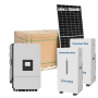 Deye 16KW Hybrid Single Phase Inverter & 2 X Hina Ess Powergem 14.3KW With 24 X 545W – 595W Solar Panels Incl. Mounting Kit