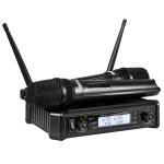 Hybrid U-dv B Wireless Microphone System : Dual Handheld