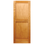 Swartland Door-framed Ledged & Battened Ply Back