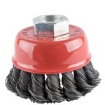 Tork Craft Wire Cup Brush Twisted 150MM X M14