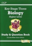 Ks3 Biology Study & Question Book With Online Edition - Higher
