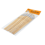 Academy Soft Hair Artist Brush Set – Flat – NO.1 To 12