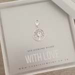 Tara Charm 925 Sterling Silver Tree Charm Dangle