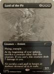 Lord Of The Pit Sketch Showcase Secret Lair Drop Series - Damaged