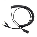Calltel Quick Disconnect Dual 3.5MM Jacks Cable