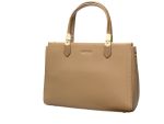 Sovereign Leather Satchel- Brown