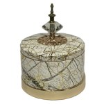 Ginger Jar - White And Gold