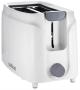 Salton 2 Slice Cool Touch White Toaster