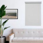 Blockout Roller Blind Grey - 150CM W X 150CM D