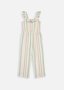 Linen Blend Bow Jumpsuit
